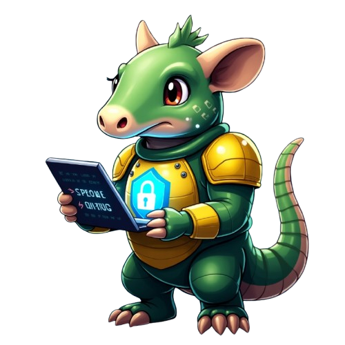 Tatu-BR, mascote de segurança da BrasilLink Host